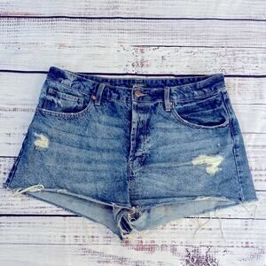 Wild Fable Distressed Denim Women Shorts size 14